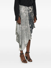 Maison Margiela Asymmetric Midi Skirt — New Arrival