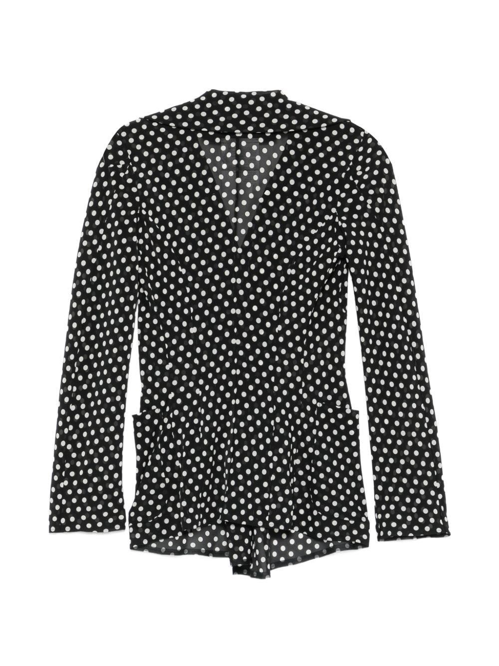 Junya Watanabe Polka-Dot Ruffled Jacket - New In