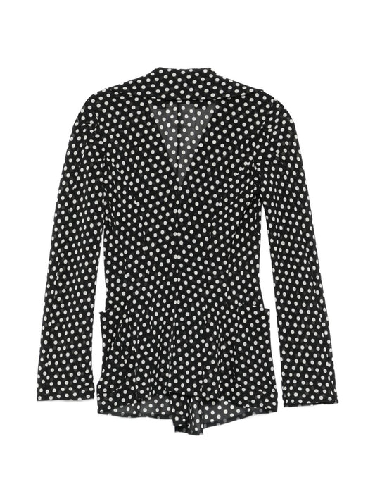 Junya Watanabe Polka-Dot Ruffled Jacket - New In