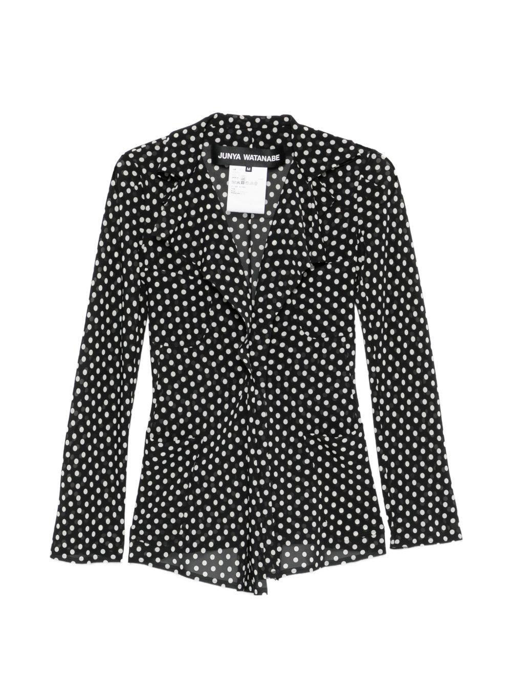 Junya Watanabe Polka-Dot Ruffled Jacket - New In