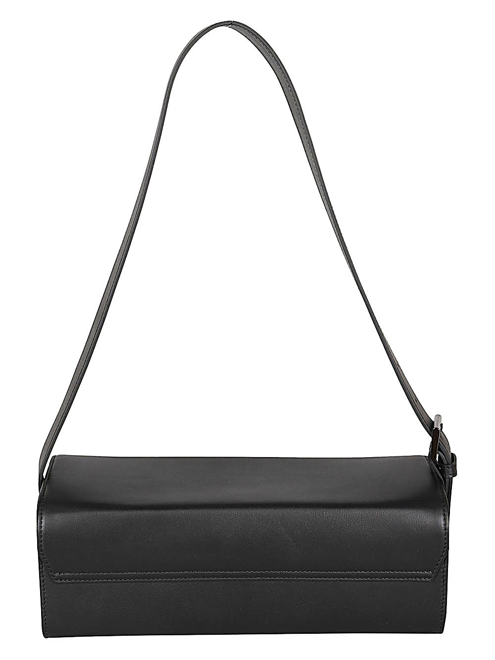 MIZUIRO Shoulder Bag — Black Leather Shoulder Bag