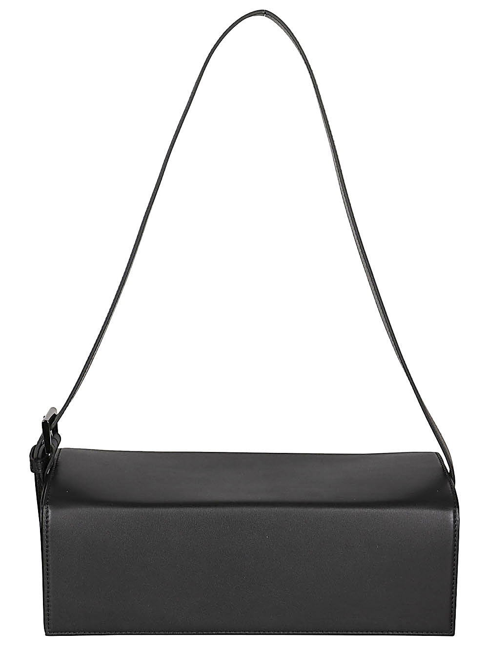 MIZUIRO Shoulder Bag — Black Leather Shoulder Bag
