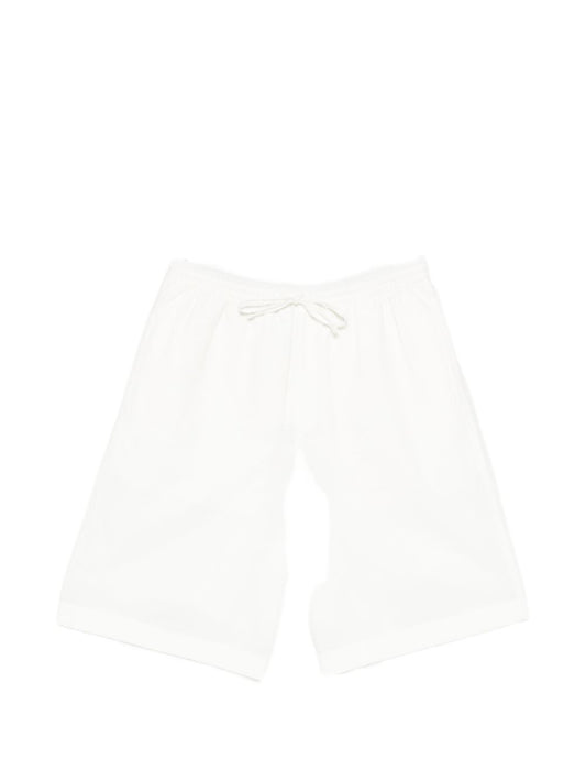 Dunst DUNST Shorts — White Short Trousers for Women