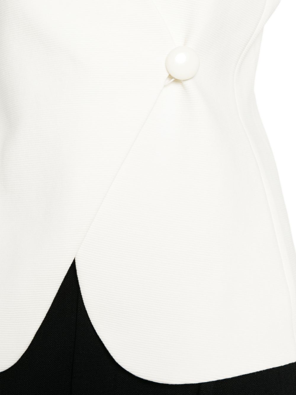 Emporio Armani Jackets — White Women's Cotton Jacket