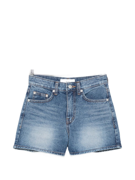 Dunst DUNST Shorts — Blue Denim Short Trousers (Women)