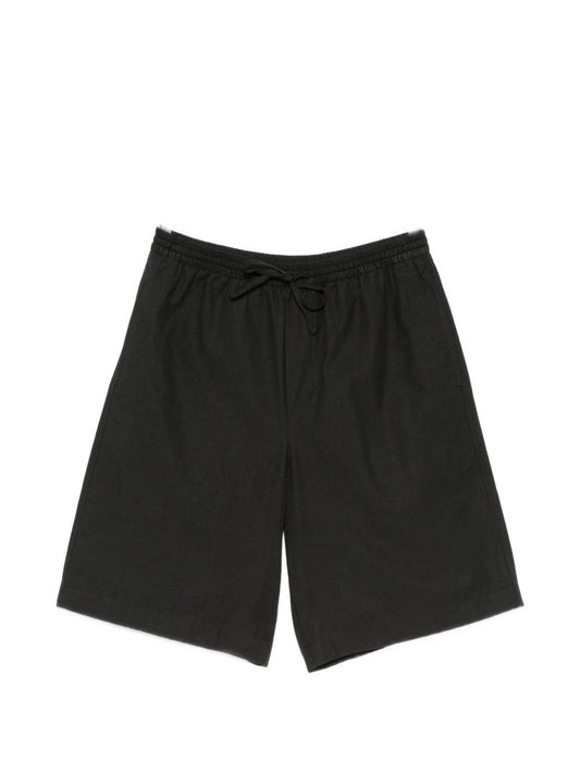 Dunst DUNST Shorts — Black Short Trousers | Aumifour