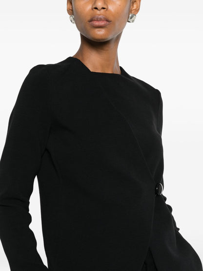 Emporio Armani Jackets — Women's Black Cotton Jacket
