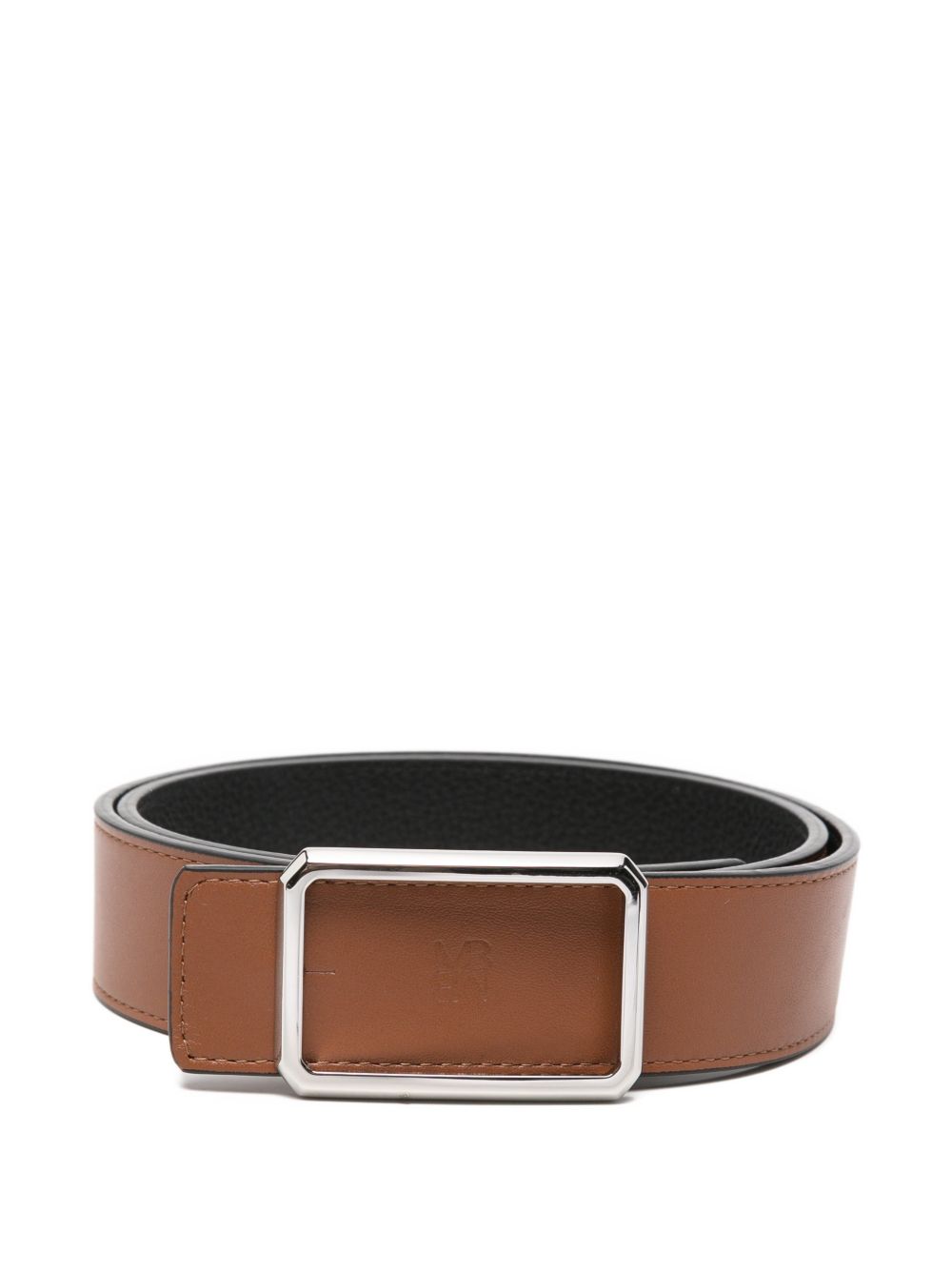 MAISON BOINET Belts Brown — Smooth Leather Belt, €220