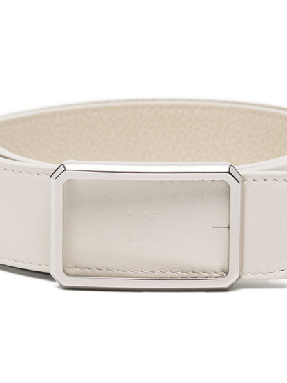 MAISON BOINET Ivory Belts — Luxury Leather Belt