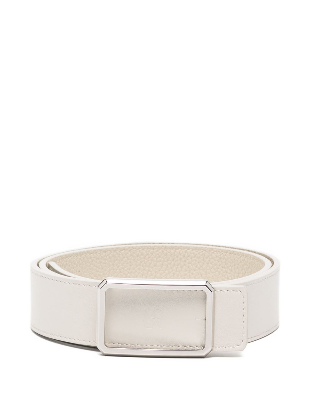 MAISON BOINET Ivory Belts — Luxury Leather Belt