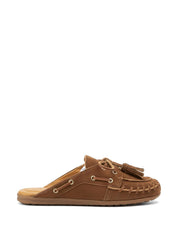 032C POSA Flat shoes BROWN