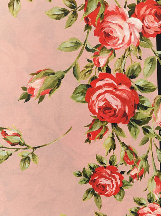 Dolce & Gabbana Pink Silk Scarf — New In 2026