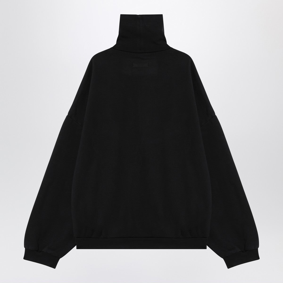 Sweat-shirt noir à col haut Fear of God Essentials Homecoming