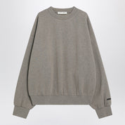 Fear of God Essentials Grey brushed cotton sweatshirt