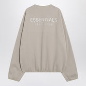 Fear of God Essentials Greige brushed cotton sweatshirt