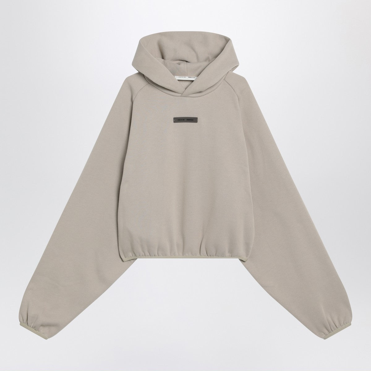 Fear of God Essentials Greige brushed cotton sweatshirt