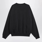 Fear of God Essentials Training 90s black cotton fleece sweatshirt