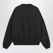 Fear of God Essentials Black cotton crewneck sweatshirt