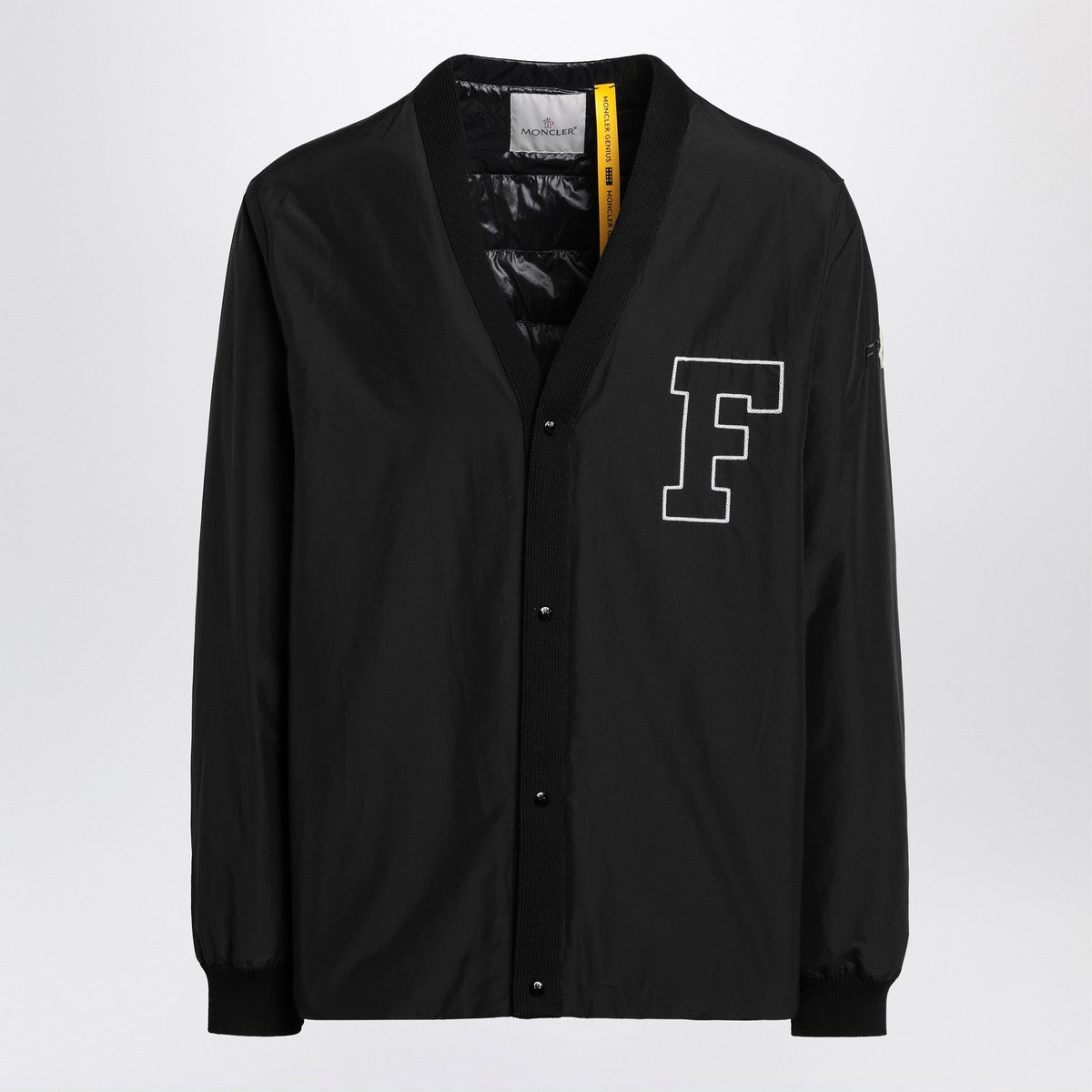 Moncler X FRGMT Anise black jacket in cotton and nylon