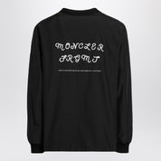 Moncler X FRGMT Anise black jacket in cotton and nylon