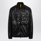 Moncler x Mercedes‑Benz by Nigo Anibus — Black Shiny Nylon Jacket