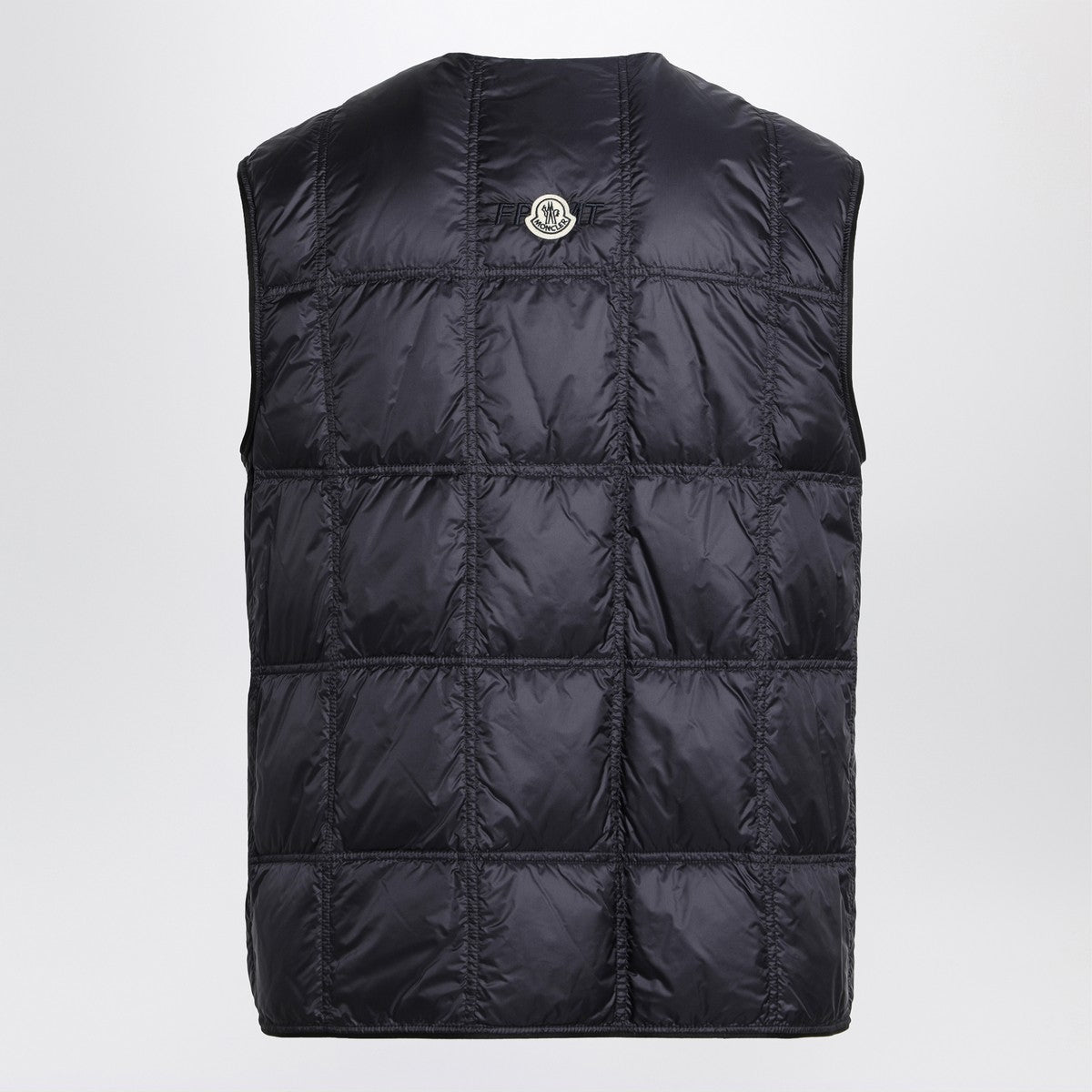Moncler X FRGMT Vaile blue nylon vest