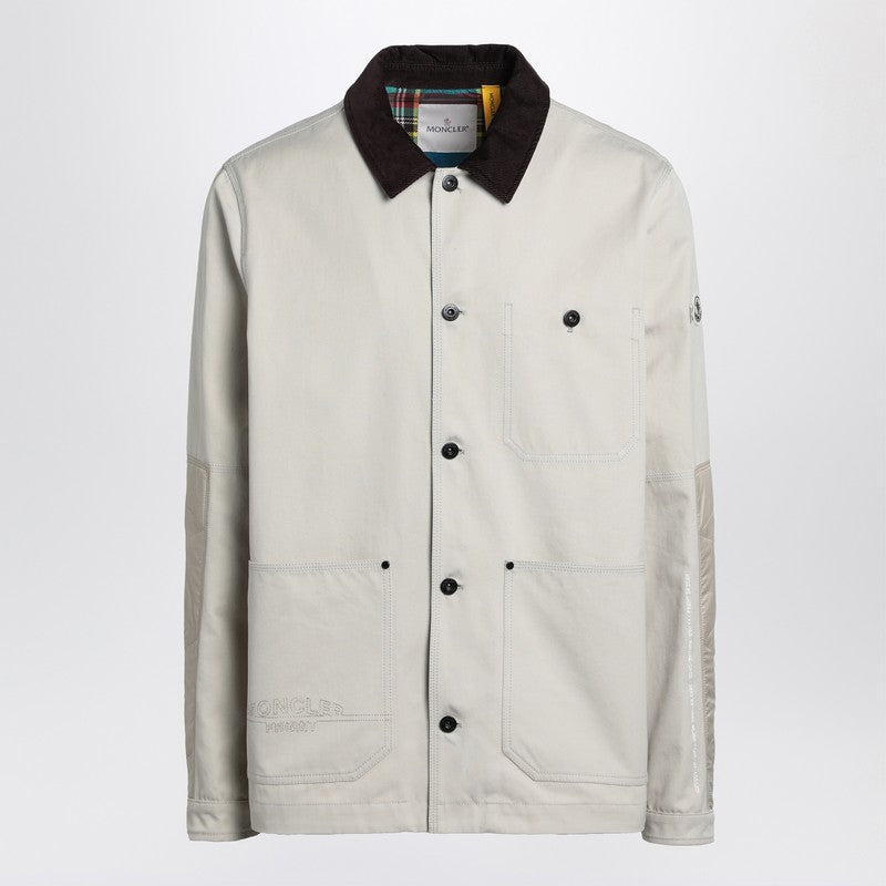 Moncler X FRGMT Geike Beige Cotton Jacket