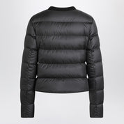 Doudoune courte zippée noire Moncler