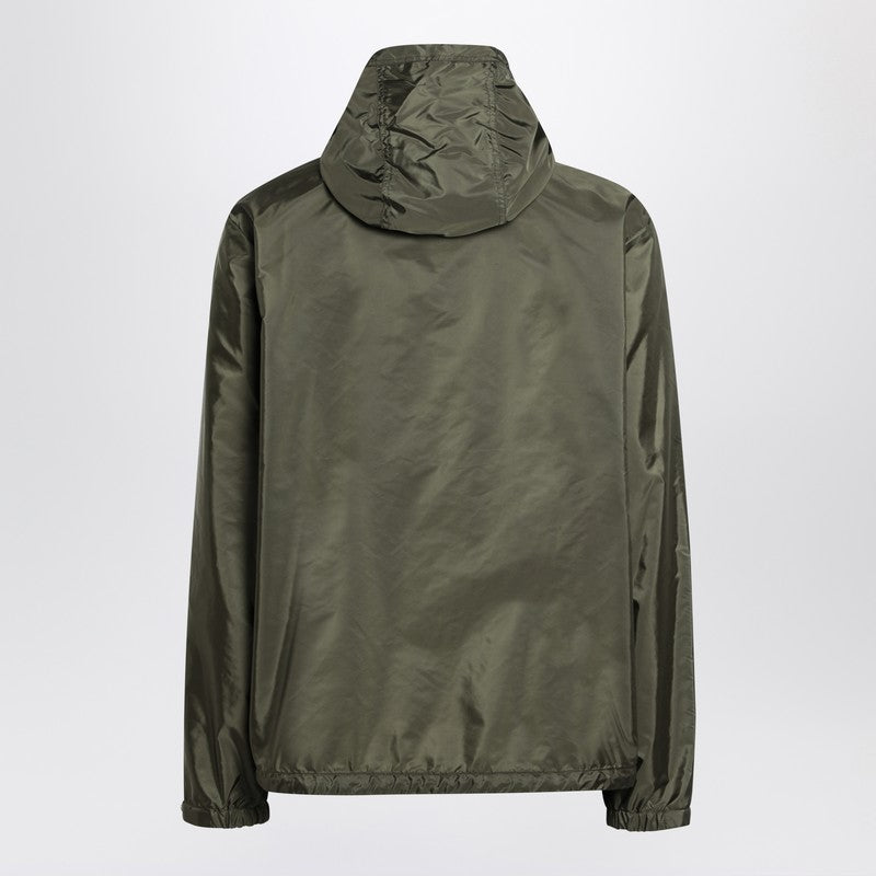 Moncler Remoray hooded jacket in dark green nylon