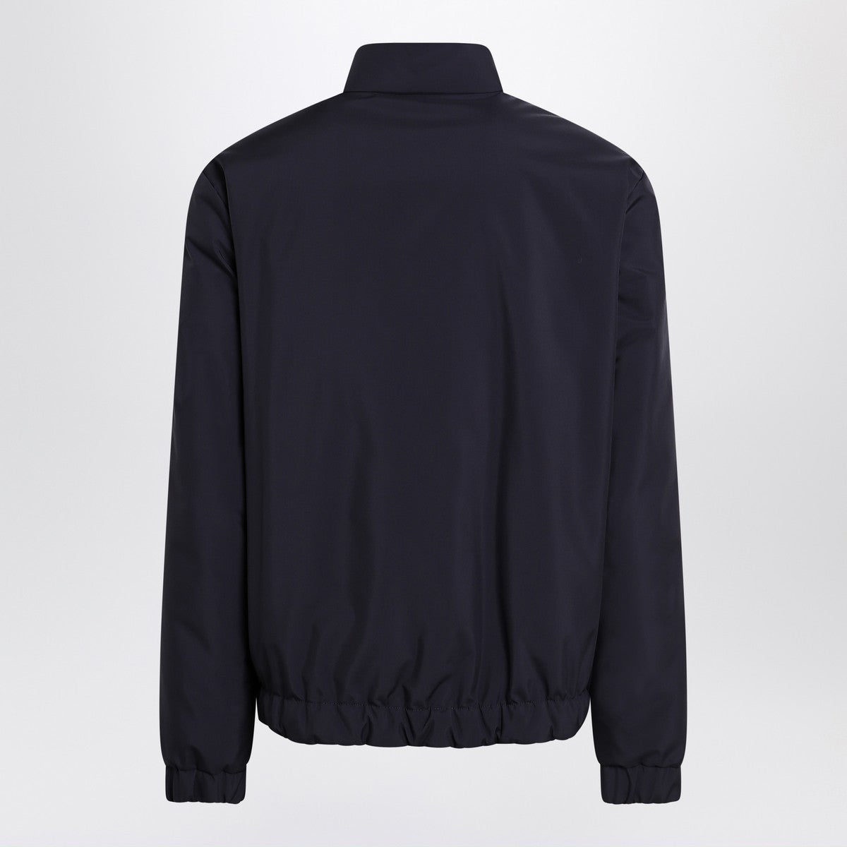 Moncler short down jacket Luserna — blue puffer jacket