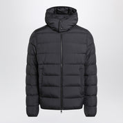 Veste à capuche noire Moncler