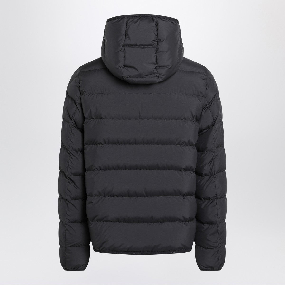 Veste à capuche noire Moncler