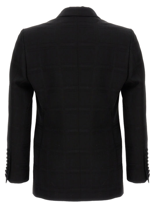 Etro Check Double-breasted Blazer for Men — Jackets