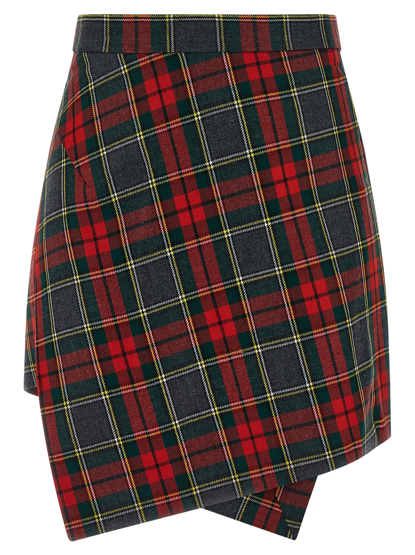 Vivienne Westwood Mini Infinity Skirt — Scarlet Tartan