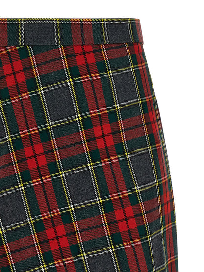 Vivienne Westwood Mini Infinity Skirt — Scarlet Tartan