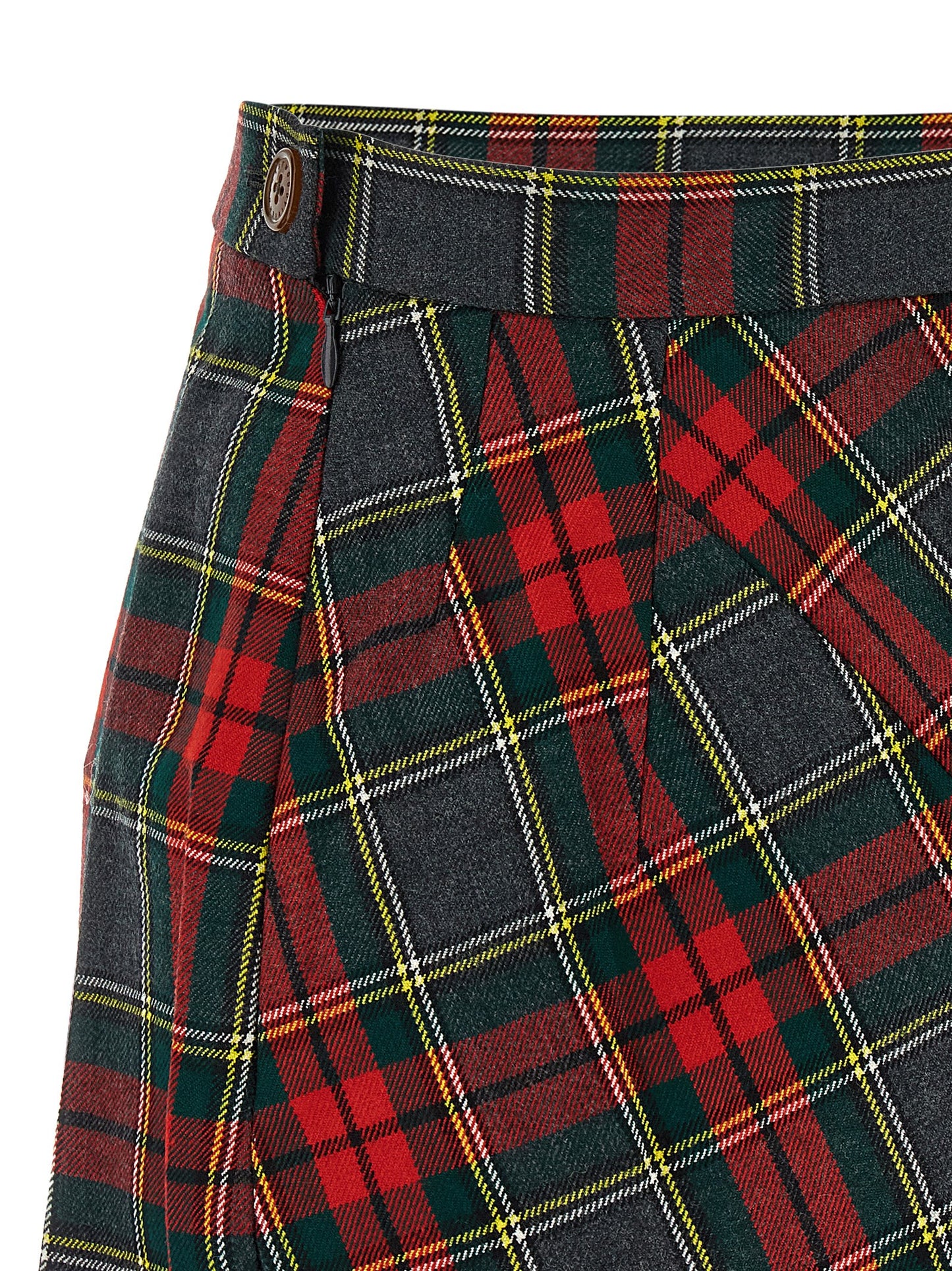 Vivienne Westwood Mini Infinity Skirt — Scarlet Tartan