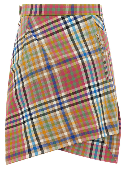 Vivienne Westwood Infinity Skirt — Wool Mini Skirt