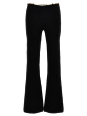 Alexander Wang Gold Nameplate Chain Pants