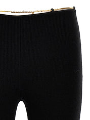 Alexander Wang Gold Nameplate Chain Pants