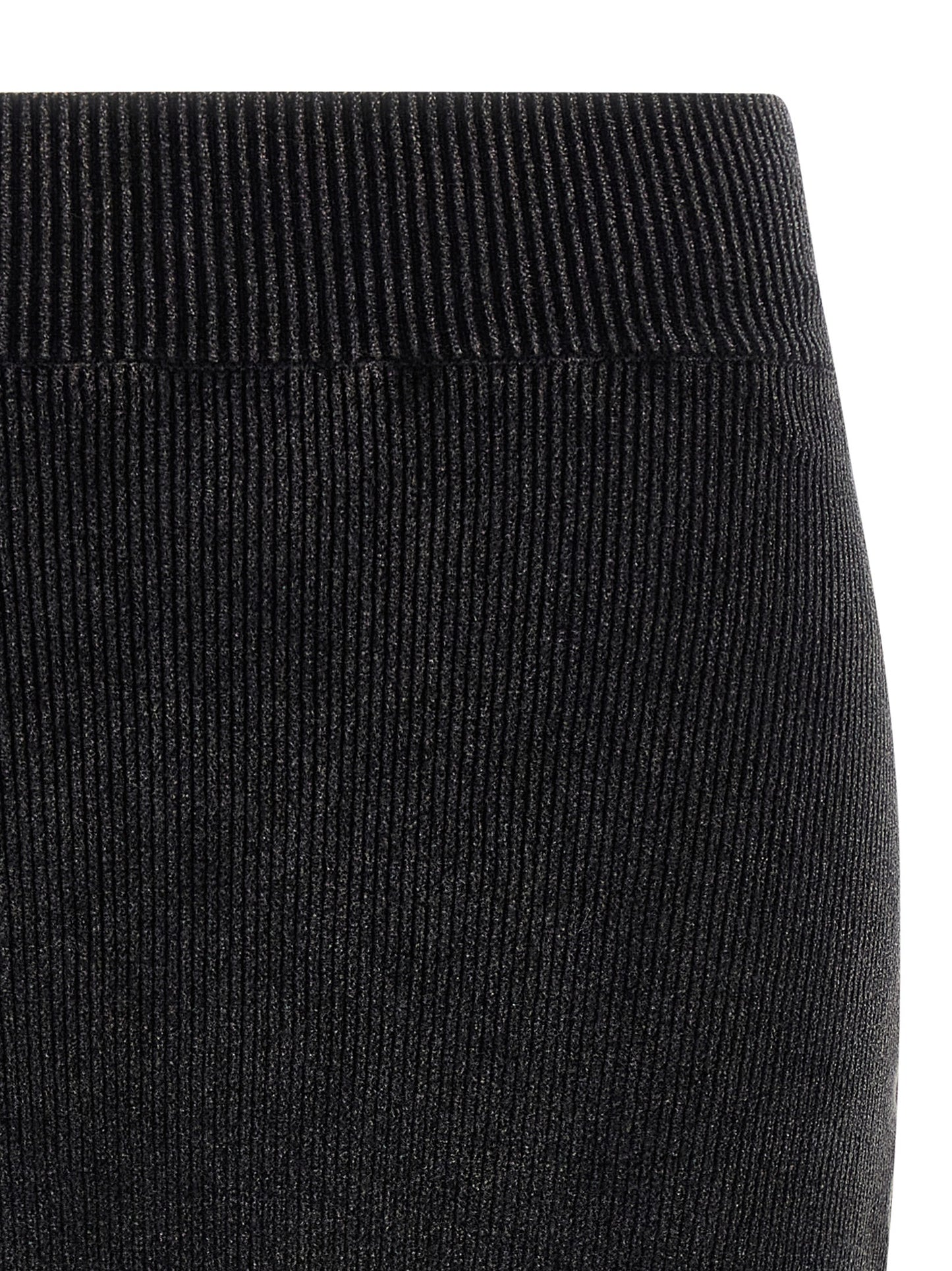 Alexander Wang Chenille Skirt - Black Mini, New