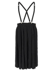 Comme Des Garcons Black Suspender Skirt