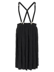 Comme Des Garcons Black Suspender Skirt