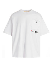 Incotex Red X Facetasm Logo Printed T-shirt