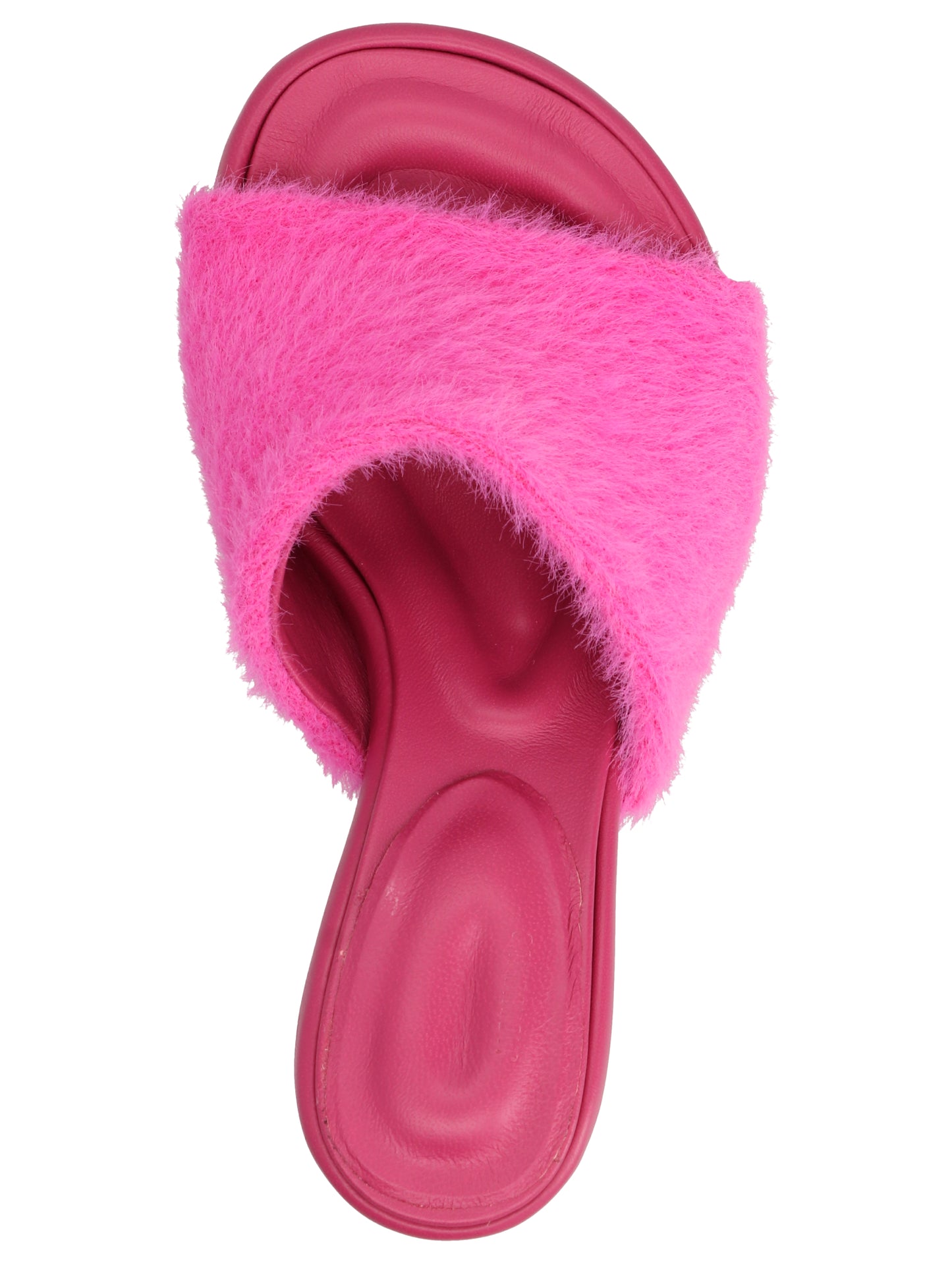 Jacquemus Clay Mules Sandals — Fuchsia Heels 5.5cm