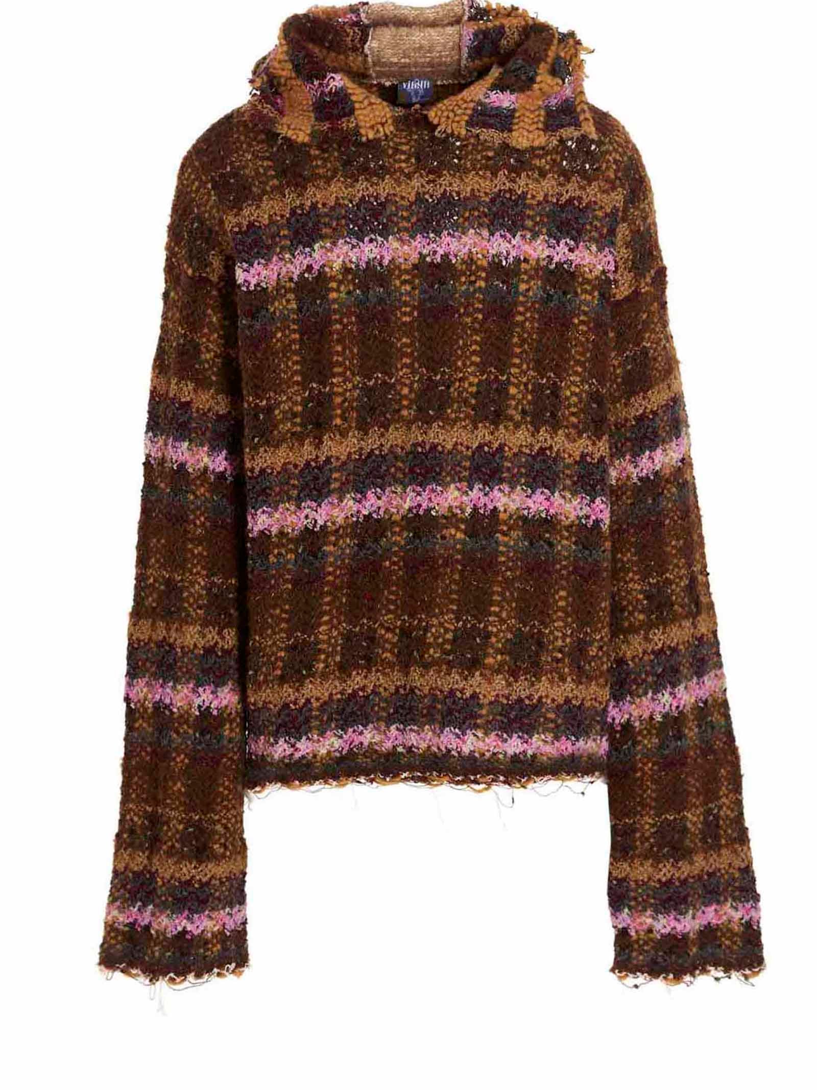 Vitelli Knitted Giant Hooded Sweater