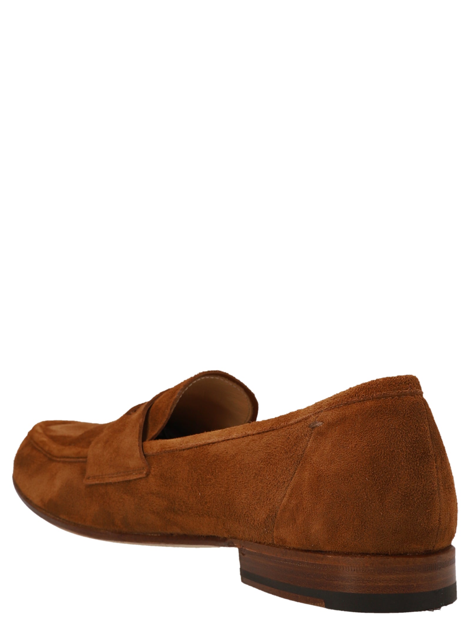 Lidfort Velvet Loafers — Brown Moccasins for Men