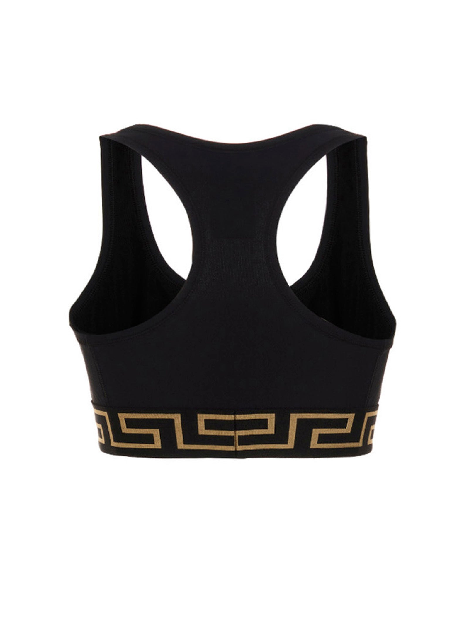 Versace Medusa Sports Top — Women's Black Topwear