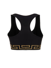 Versace Medusa Sports Top — Women's Black Topwear