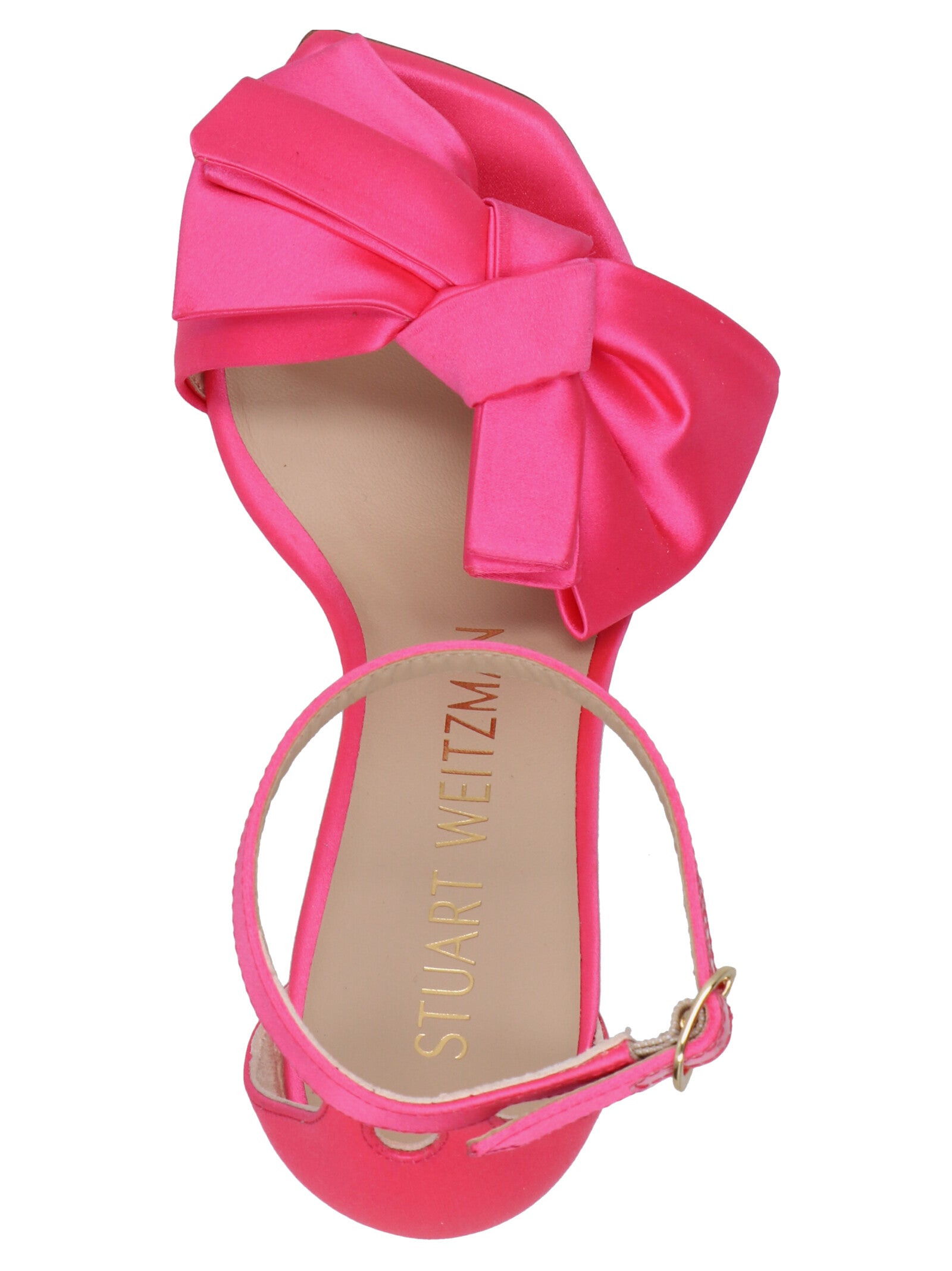 Stuart Weitzman Nudistcurver Loveknot Sandals - Fuchsia