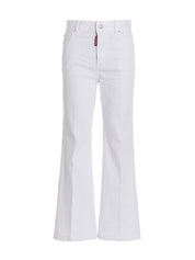 Dsquared2 Super Flared Cropped Jeans